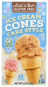 Ice Cream Cones Cake Style