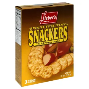 Lieber's Unsalted Snack Crackers