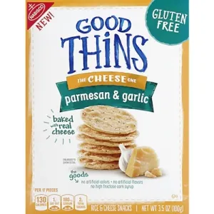 Good Thins Garden Veggie Rice Snacks Gluten Free Crackers, 3.5 oz