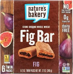 Nature’s Bakery Stone Ground Whole Wheat Fig Bar, Original, 2 oz (Case of 6)