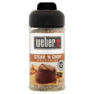 Weber Seasoning, Steak 'N Chop - 8.5 oz