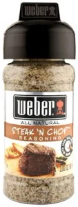 Weber Steak N Chop Seasoning, 3 Ounce -- 6 per case