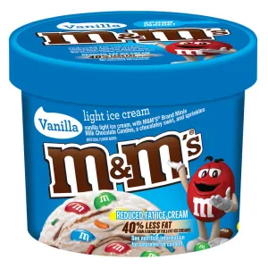 Breyers Light Ice Cream M&M'S Caramel Fudge 48 oz