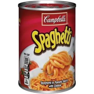 CAMPBELL'S, SPAGHETTI IN TOMATO SAUCE WITH CHEESE