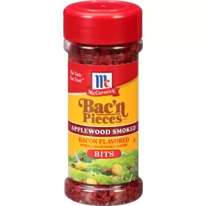 Diet info for McCormick® Bac'n Pieces™ Applewood Smoked Bacon Flavored Bits  1.87 Oz. Bottle - Spoonful