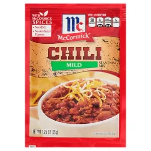 McCormick GLUTEN-FREE Chili Seasoning Mix 1oz (18 pack)