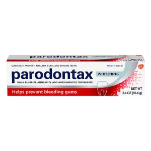 Parodontax Whitening Daily Fluoride Anticavity and Antigingivitis Toothpaste 3.4 oz