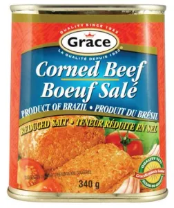 GRACE, REDUCED SODIUM CORNED BEEF