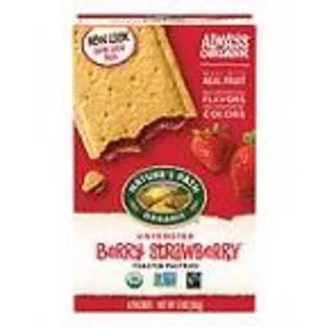 Nature's Path Organic Unfrosted Berry Strawberry Toaster Pastries