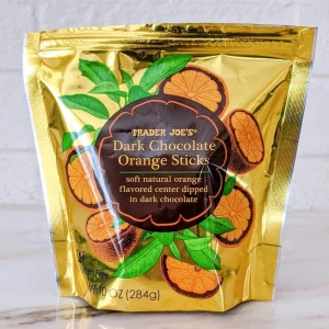 Orange Sticks Dipped In Dark Chocolate