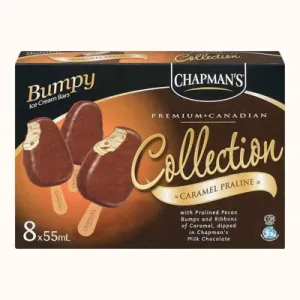 Chapman's Premium Canadian Ice Cream Bar Vanilla & Milk Chocolate