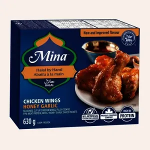 Mina Halal Chicken Wings Honey Garlic