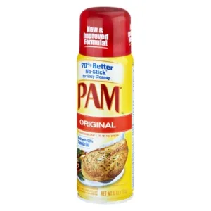 Pam 100% Natural Fat-free Original Canola Oil Cooking Spray - 8oz