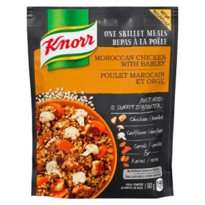 Knorr One Skillet Meals Moroccan Chicken with Barley