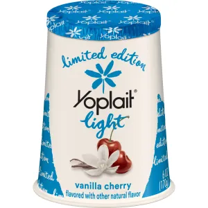 YOPLAIT LT FF YGRT VANILLA CHERRY