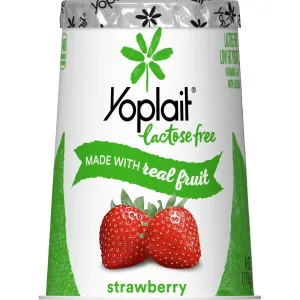 Yoplait Yogurt Low Fat Lactose Free Strawberry - 6 Oz