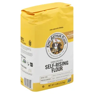 King Arthur Baking Unbleached Self-Rising Flour 5 Lb, Flour & Meals