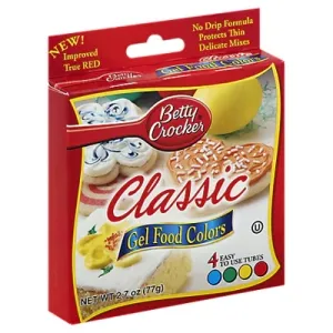 Betty Crocker™ Classic Colors Gel Food Color Tubes, 4 ct / 0.67 oz - Ralphs