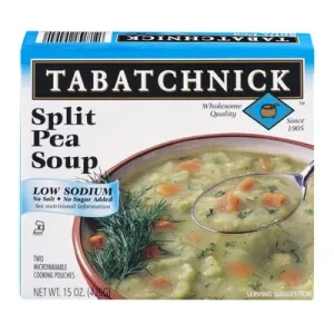 Tabatchnick Frozen Soup Split Pea No Salt - 15 Oz