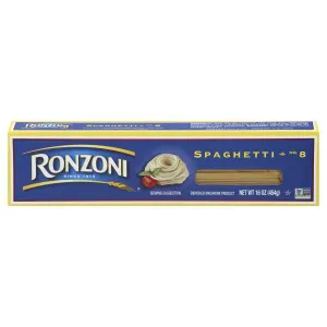 RONZONI, ENRICHED MACARONI PRODUCT SPAGHETTI