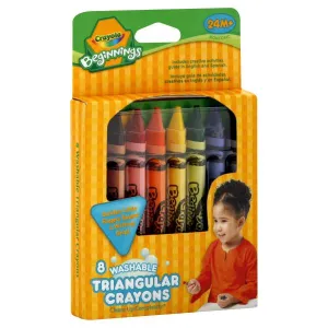 Crayola My First Washable Triangular Crayons