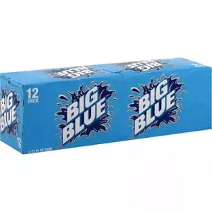 Big Blue Soda 12 oz Cans