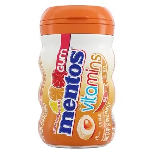 Gum Mentos Vitamins Citrus