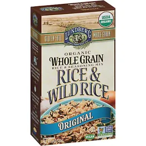 Lundberg Organic Rice & Seasoning Mix Rice & Wild Rice Original Box - 6 Oz