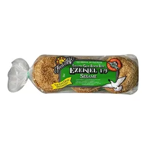 FOOD FOR LIFE, EZEKIEL 4:9, SESAME SPROUTED GRAIN BURGER BUNS