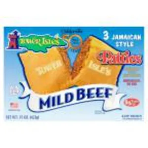 Grace Frozen Jamaican Style Patties with Spicy Beef Filling - 9oz