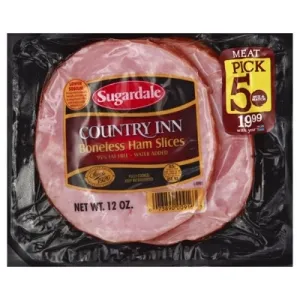 Sugardale Country Inn Low Salt Boneless Ham Slices 2 Pck