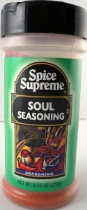 Spice Supreme Seasoning, Soul Food 9.75 oz