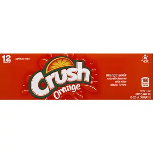 Crush Orange Soda - 12pk/12 fl oz Cans