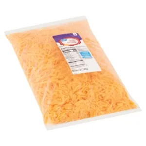 Diet info for Great Value Shredded Sharp Cheddar Cheese, 5 lb - Spoonful