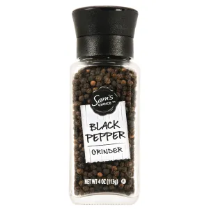 Sam's Choice Black Pepper Grinder - 4 oz