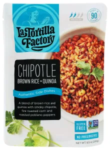 La Tortilla Factory Chipotle Brown Rice + Quinoa Authentic Side Dishes