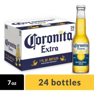 Corona Extra Mexican Lager Beer, 24 fl oz Can, 4.6% ABV