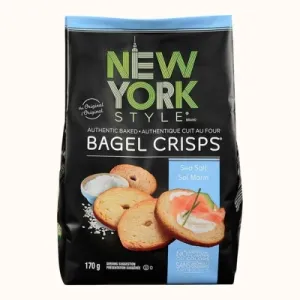New York Style Sea Salt Bagel Crisps