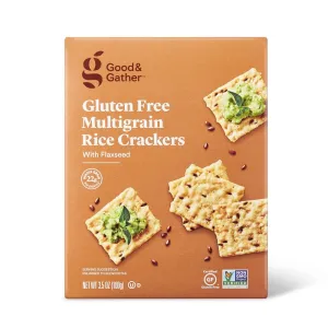 Good Thins Garden Veggie Rice Snacks Gluten Free Crackers, 3.5 oz