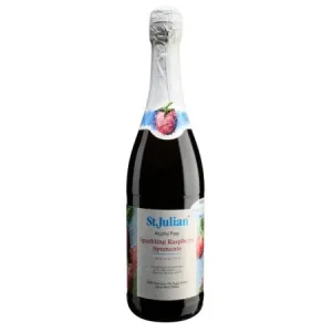 St. Julian Alcohol Free Sparkling Raspberry Spumante, 750 mL