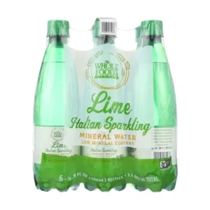 ? Lime Italian Sparkling Mineral Water (6-pk), 3.1 Qt
