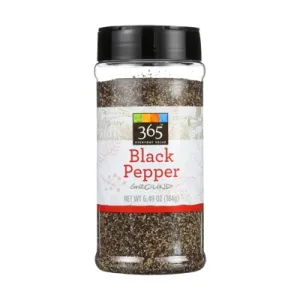 365 Everyday Value, Ground Black Pepper, 6.49 oz