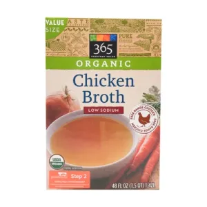 Is it Sesame Free 365 By Whole Foods Market Organic Chicken Broth