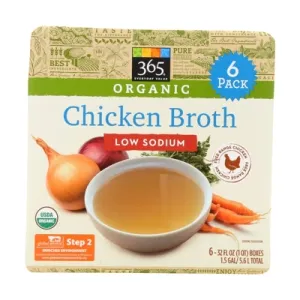 Is it Sesame Free 365 By Whole Foods Market Organic Chicken Broth