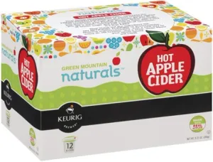 Green Mountain Naturals Hot Apple Cider K-Cups 12Ct
