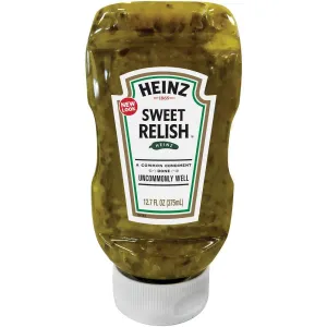 Diet info for Heinz Hot Dog Relish - 12.7oz - Spoonful