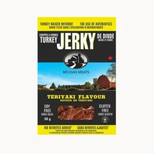Mclean Turkey Jerky Teriyaki Flavour