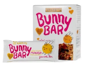 JR. ORGANIC GRANOLA BAR, MANGO STRAWBERRY