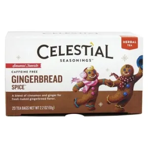 Gingerbread Spice Holiday Herb Tea - 20 bags,(Celestial Seasonings)