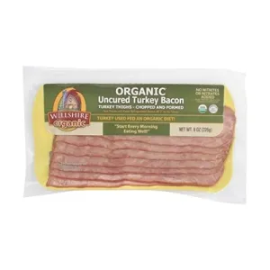 Wellshire Farms, Bacon Turkey Organic, 8 Ounce